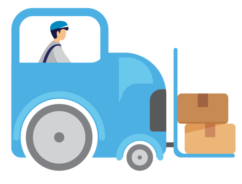 Logistics Delivery Icon